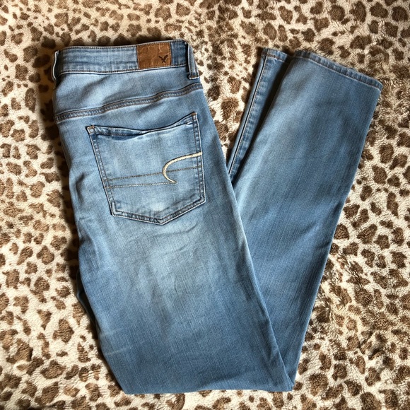 american eagle size 14 jeans in inches